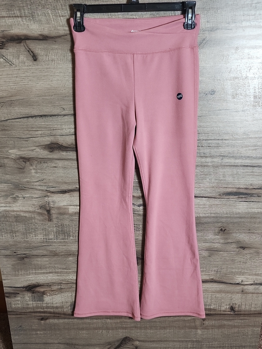 Abercrombie Kids Flare Super Soft Pants In Mauve Pink Size 11/12